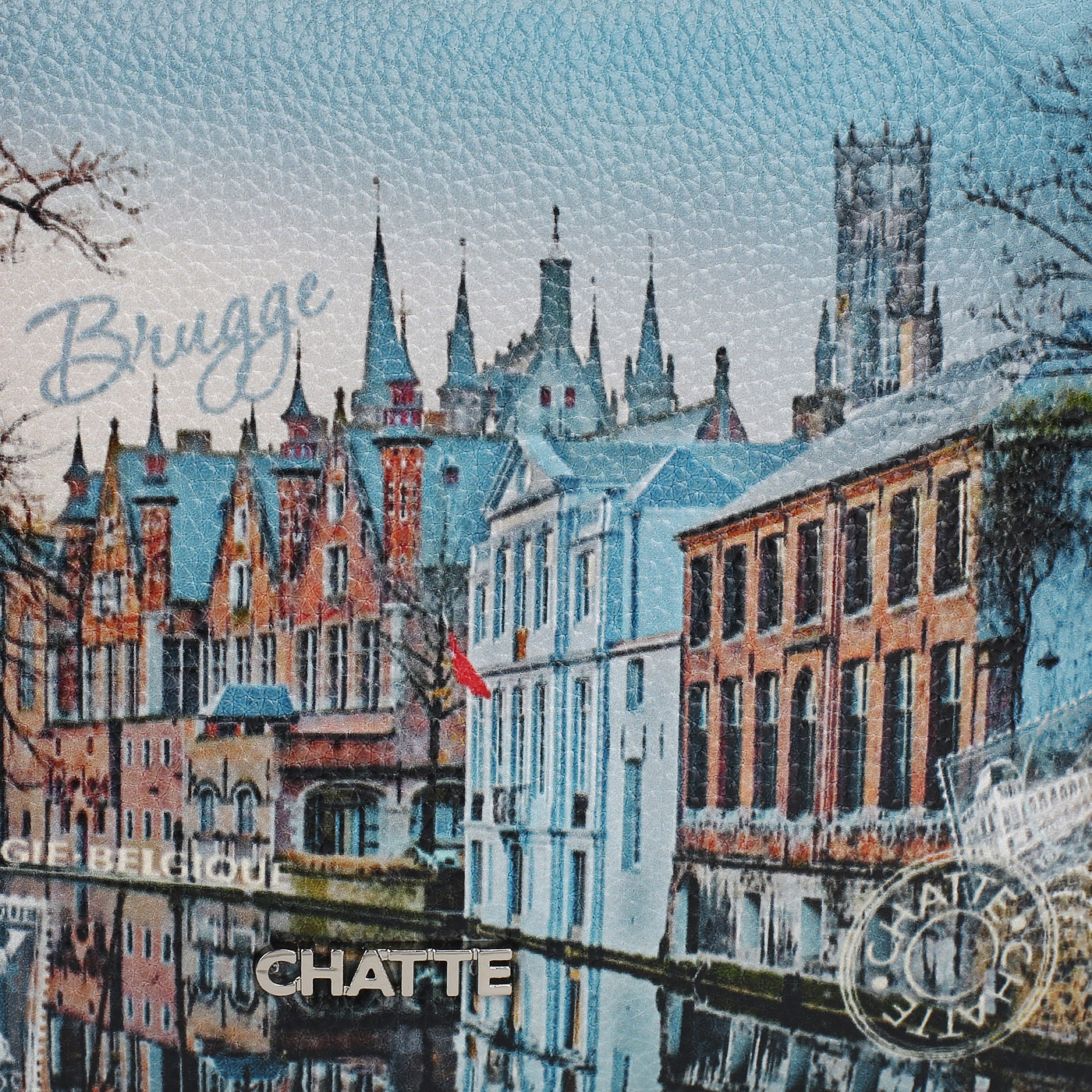 Сумочка с принтом Chatte Lille