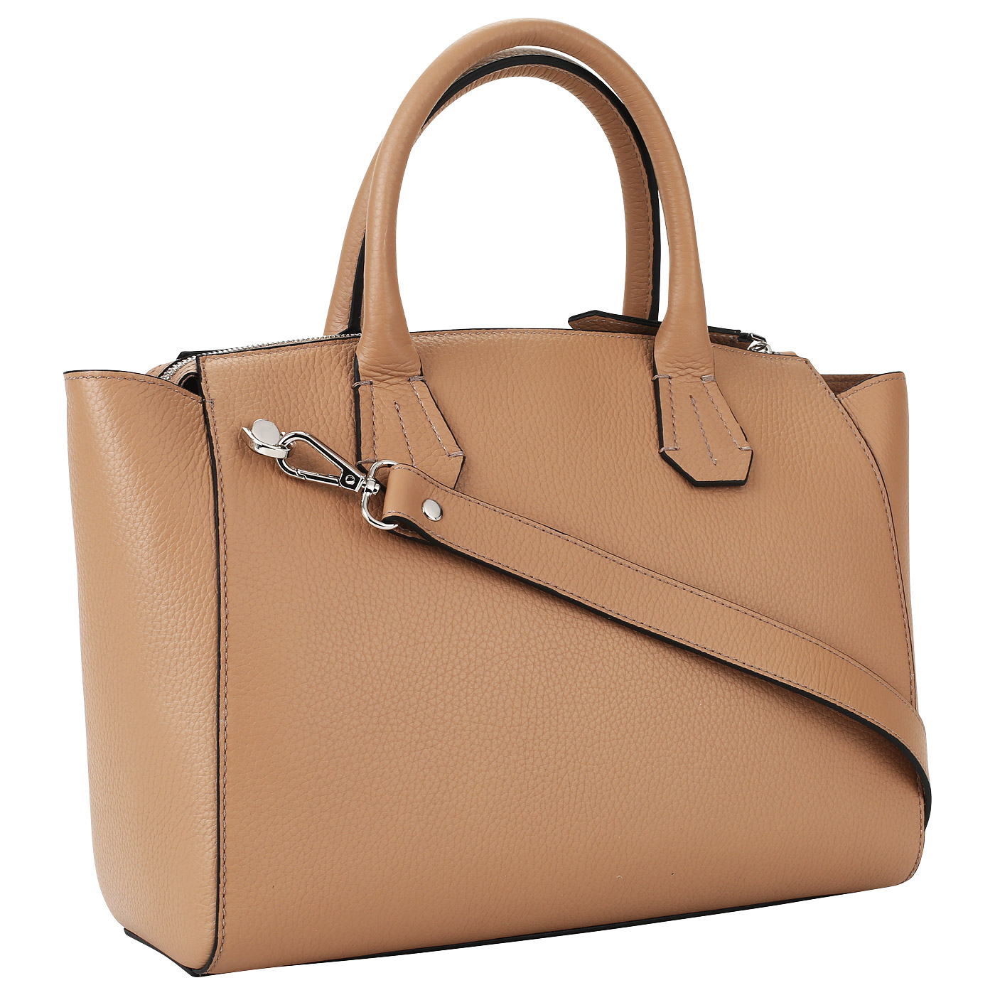 Кожаная сумка с двумя отделами Chatte Marseille