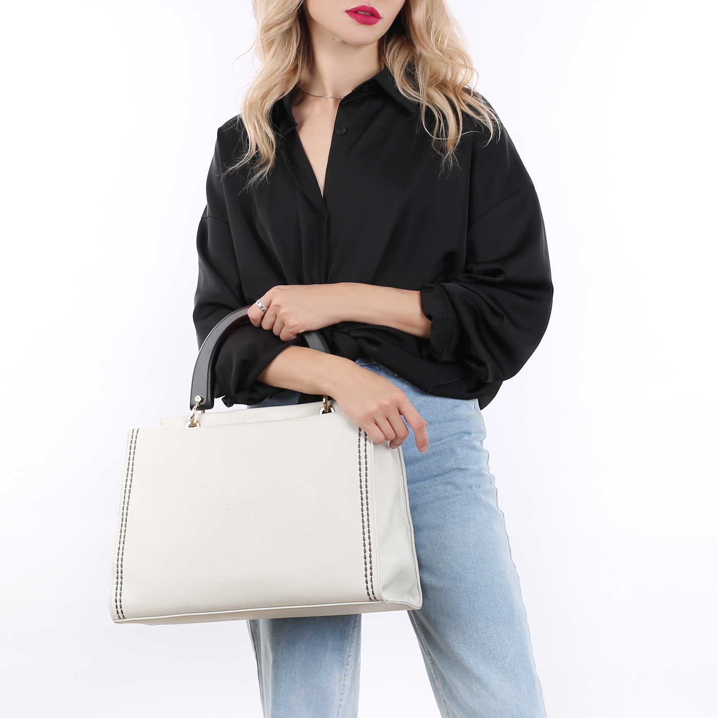 Кожаная сумка Plinio Visona Zaira