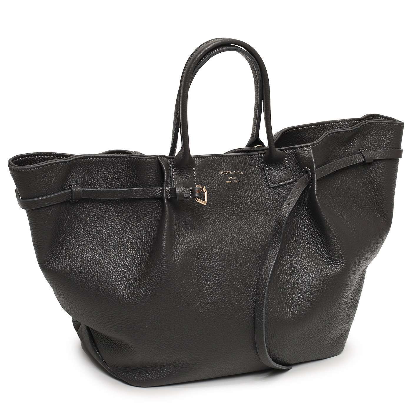 Кожаная сумка Christian Villa Peggy