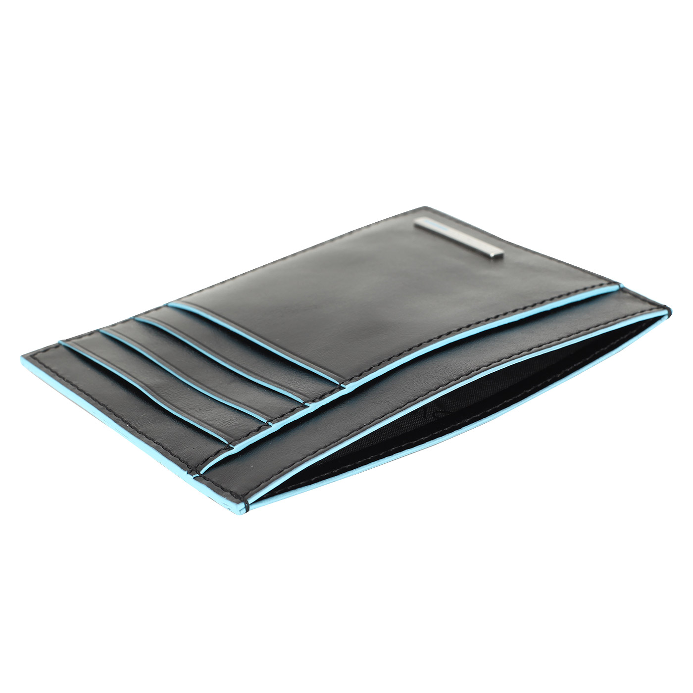 Кожаная визитница Piquadro Blue square