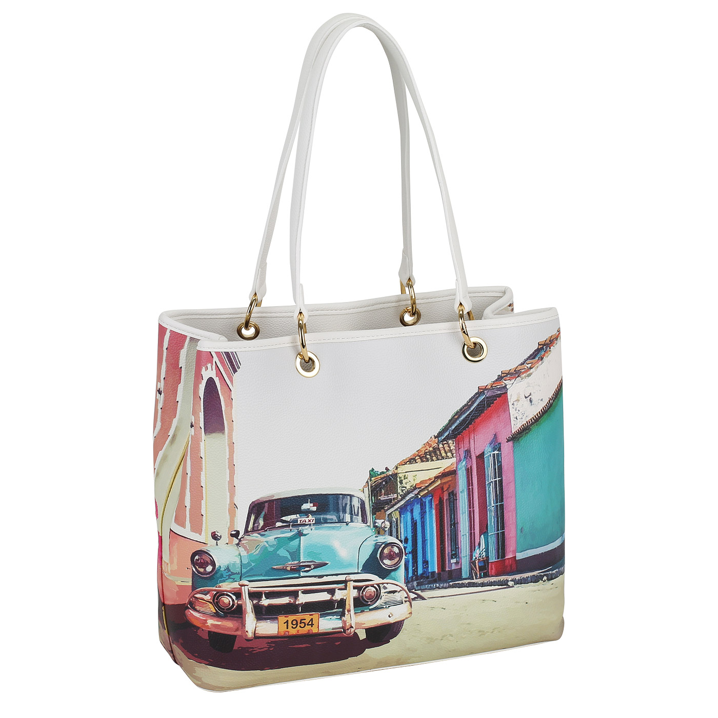 Сумка с длинными ручками Braccialini Cartoline