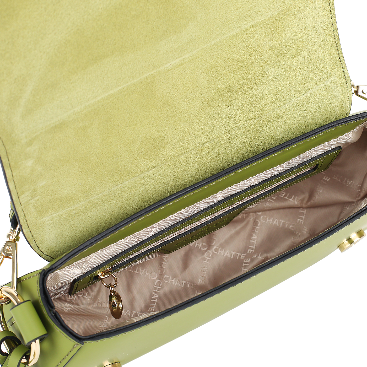 Кожаная сумка Chatte Marseille