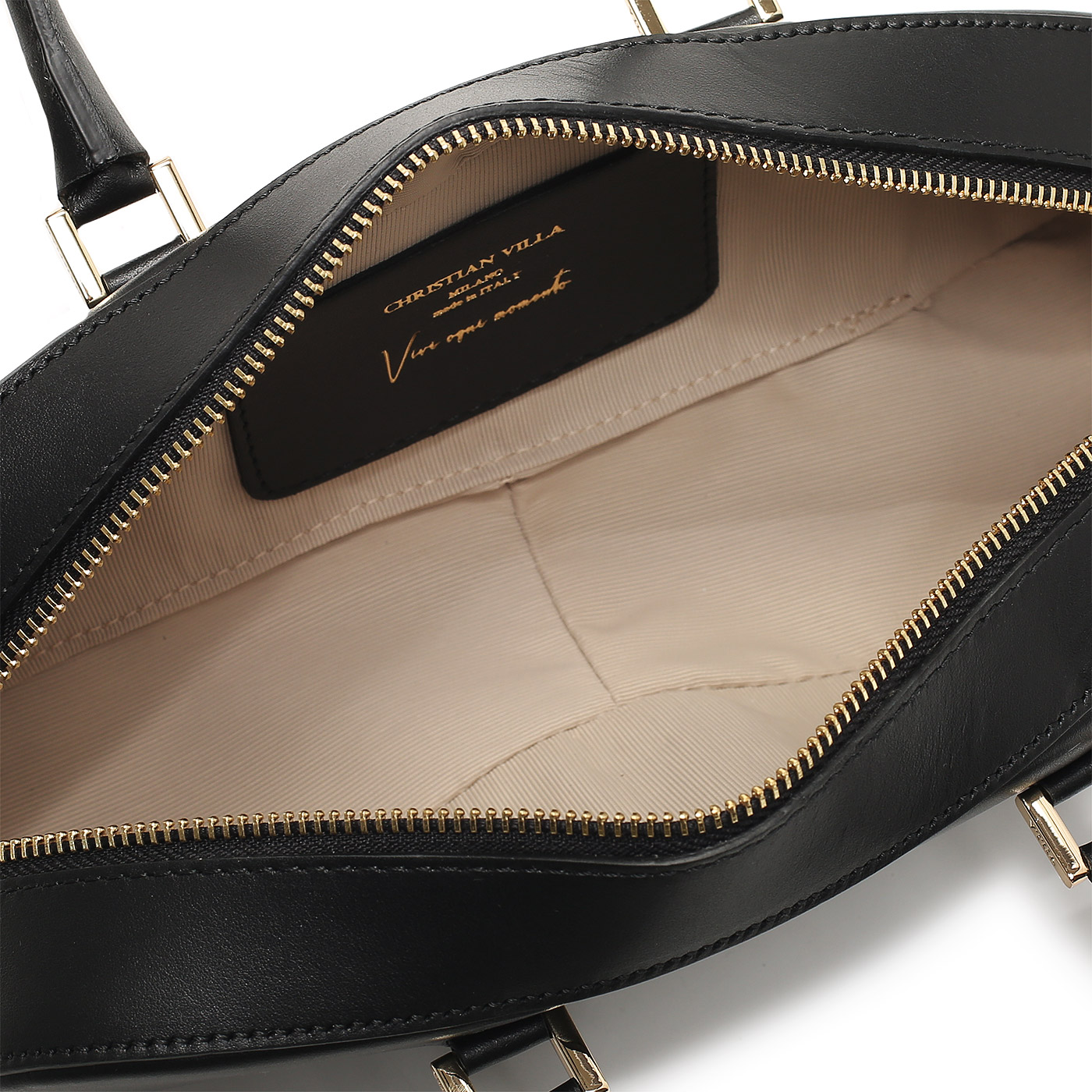 Кожаная сумка Christian Villa Hero