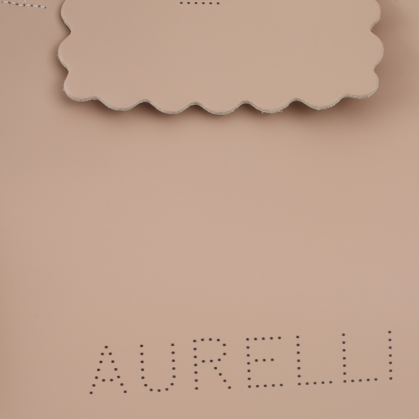 Кожаная сумка на кнопке Aurelli 