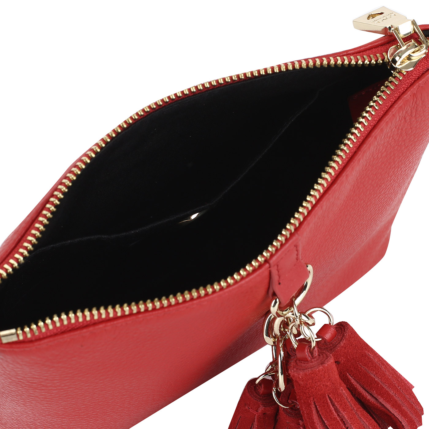 Мягкая сумочка через плечо Love Moschino Chain  and  small tassel