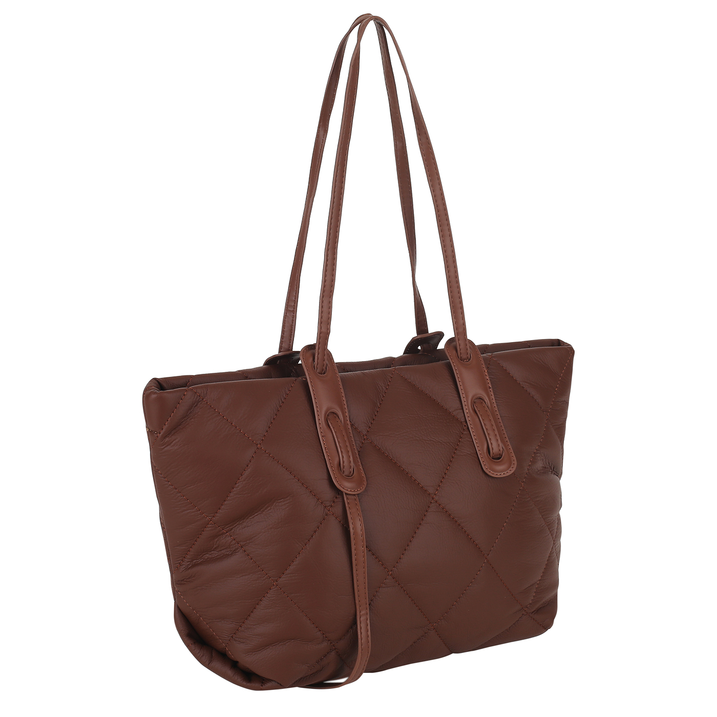 Стеганая сумка-шоппер Dispacci 