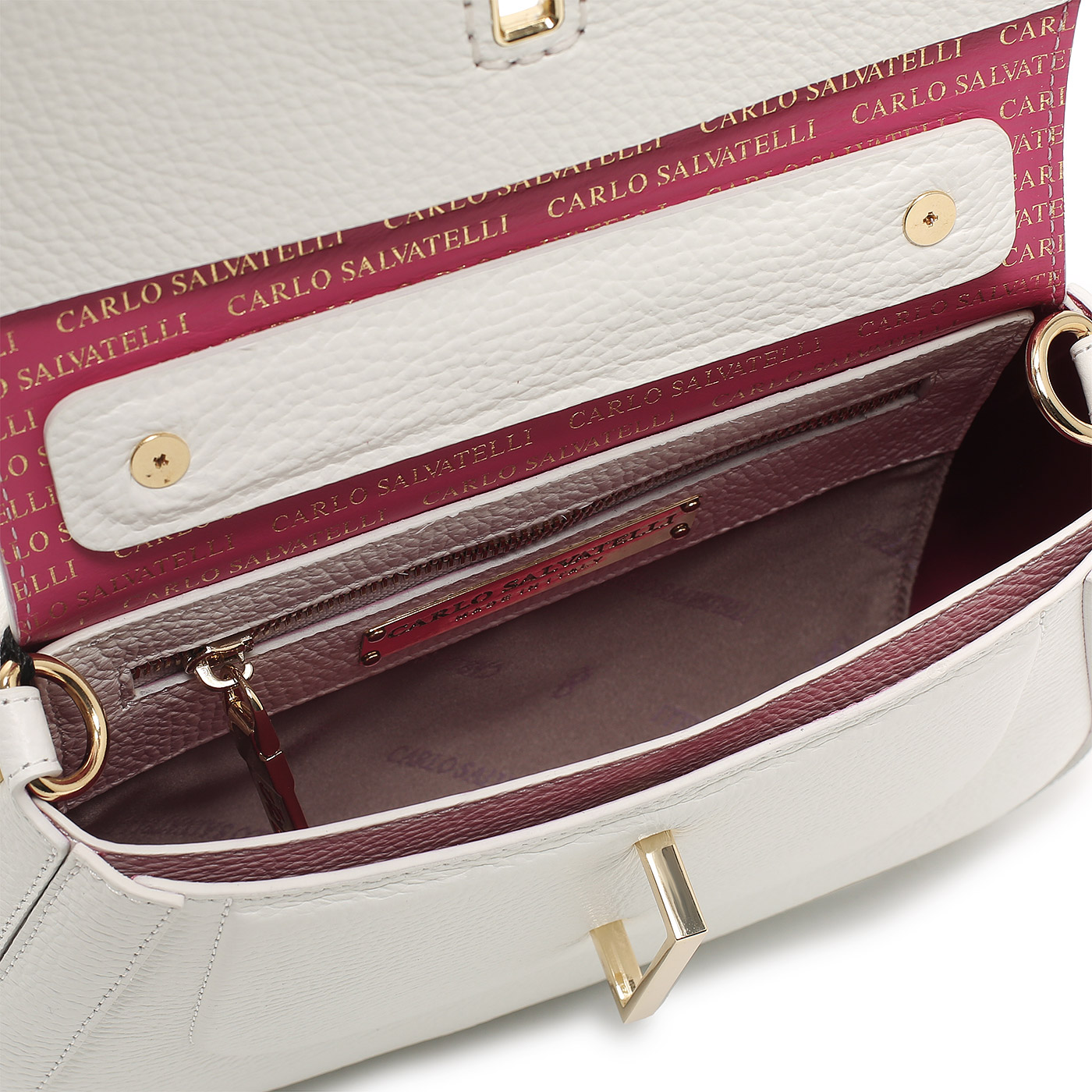 Кожаная сумка Carlo Salvatelli Ives gemma
