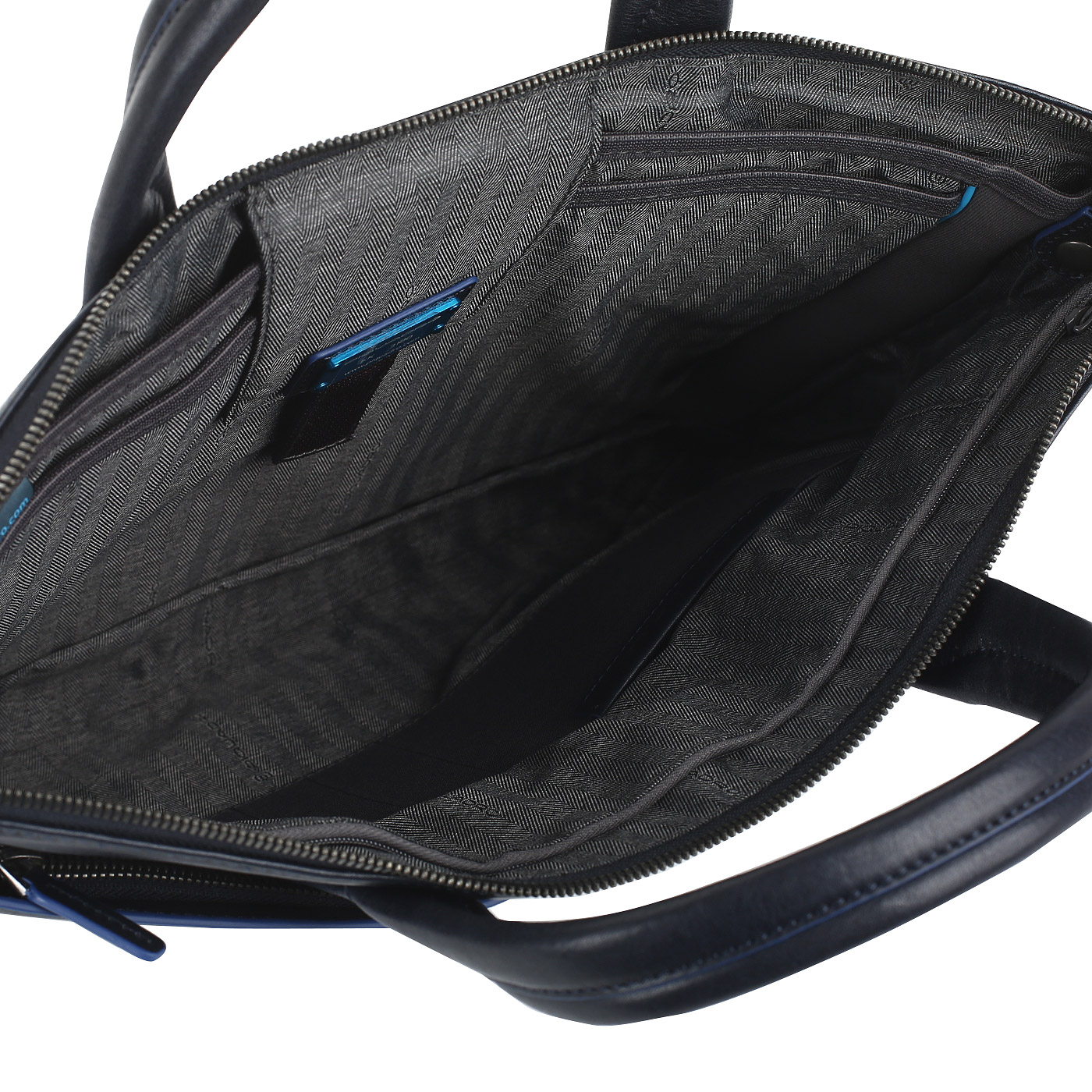 Деловая кожаная сумка Piquadro Blue square special