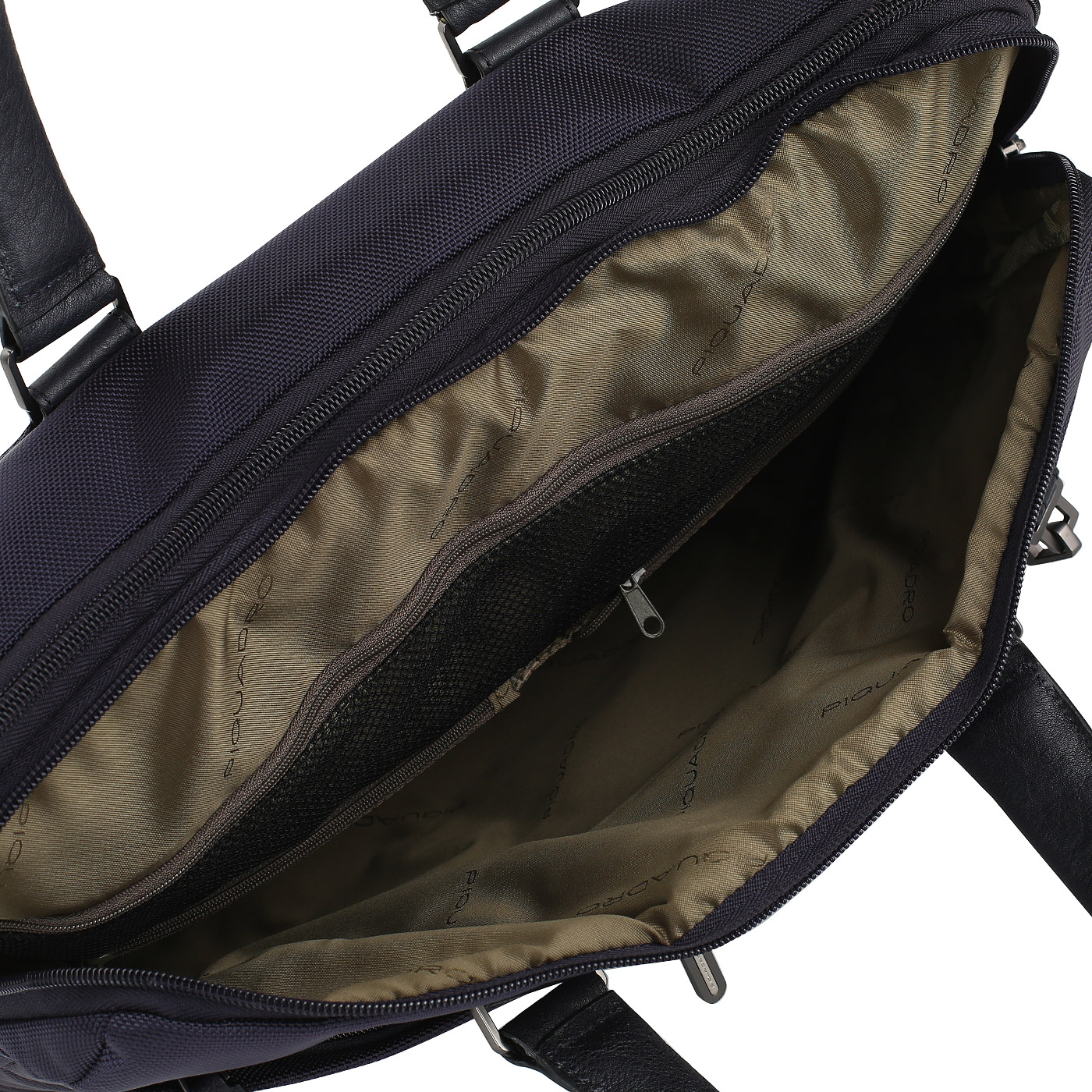 Синяя деловая сумка Piquadro Brief