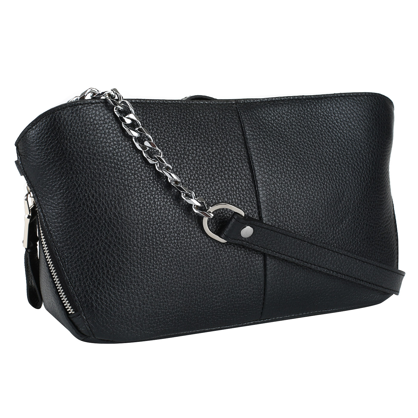 Черная сумочка через плечо Chatte Marseille