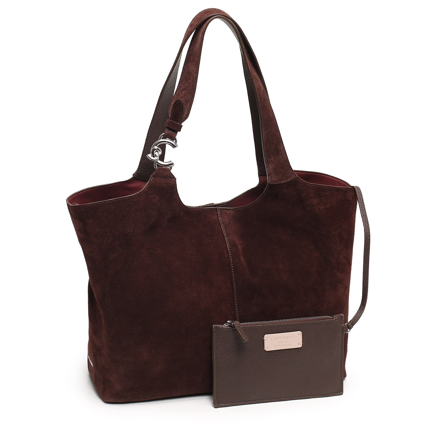 Кожаная сумка Coccinelle CoccinelleC-easy suede