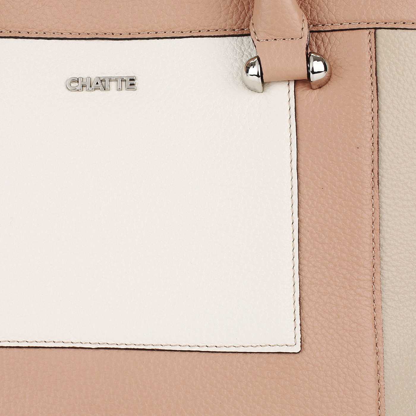 Сумка из зернистой кожи Chatte Dijon