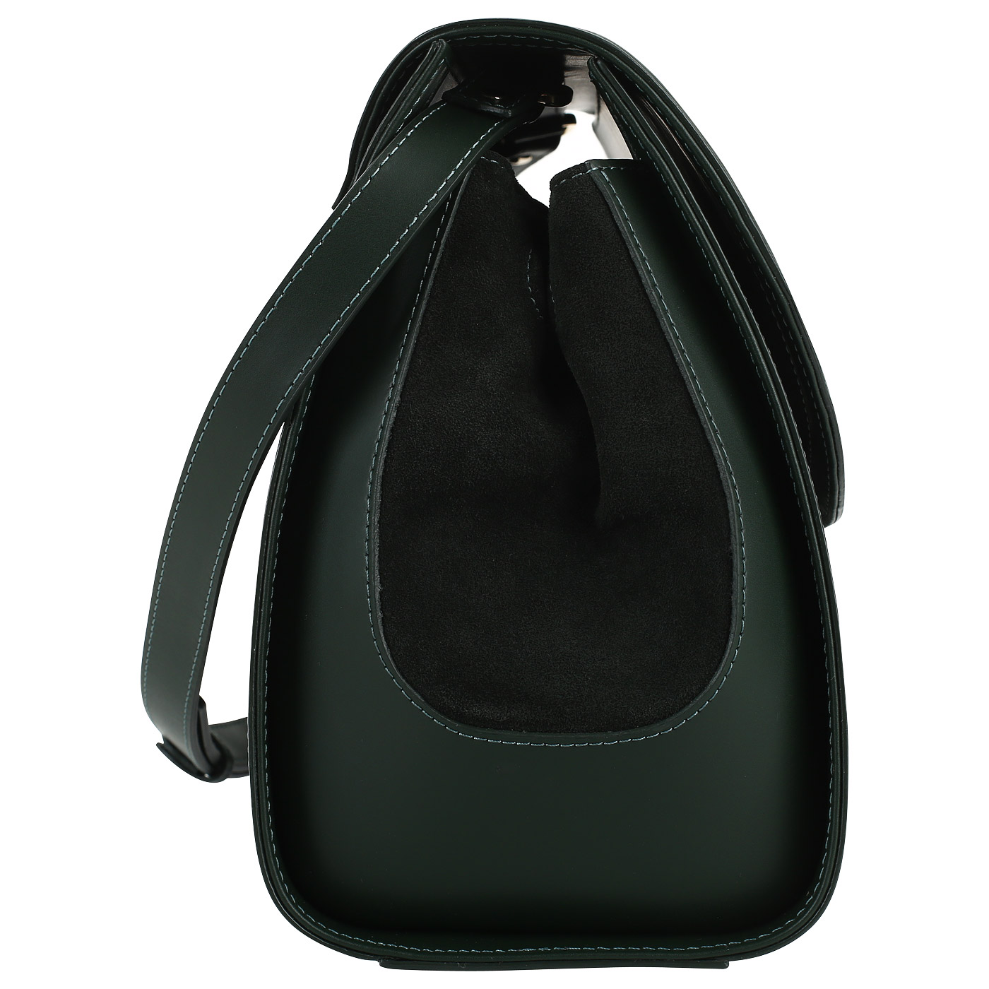 Кожаная сумочка с плечевым ремешком Aurelli Shine