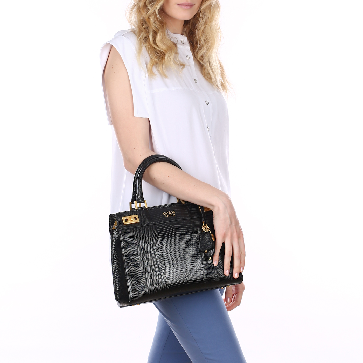 Сумка с короткими ручками Guess Katey Luxury