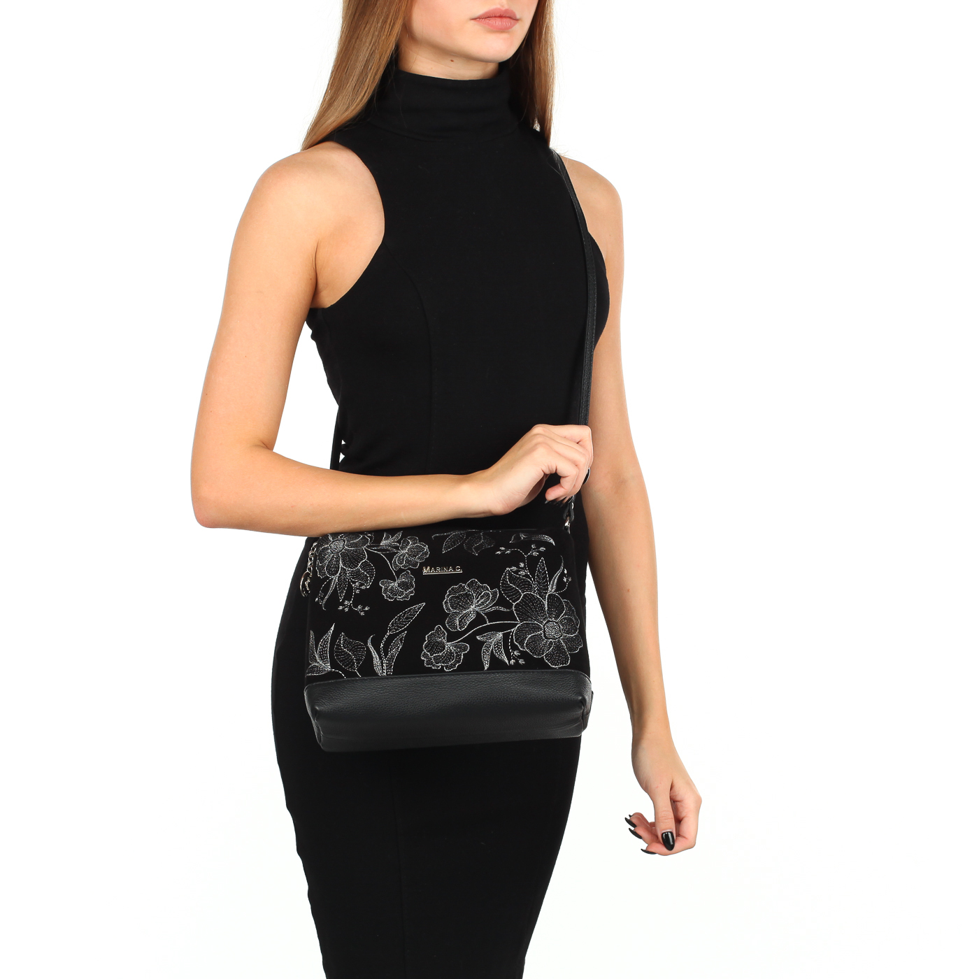 Сумочка с вышивкой Marina Creazioni 