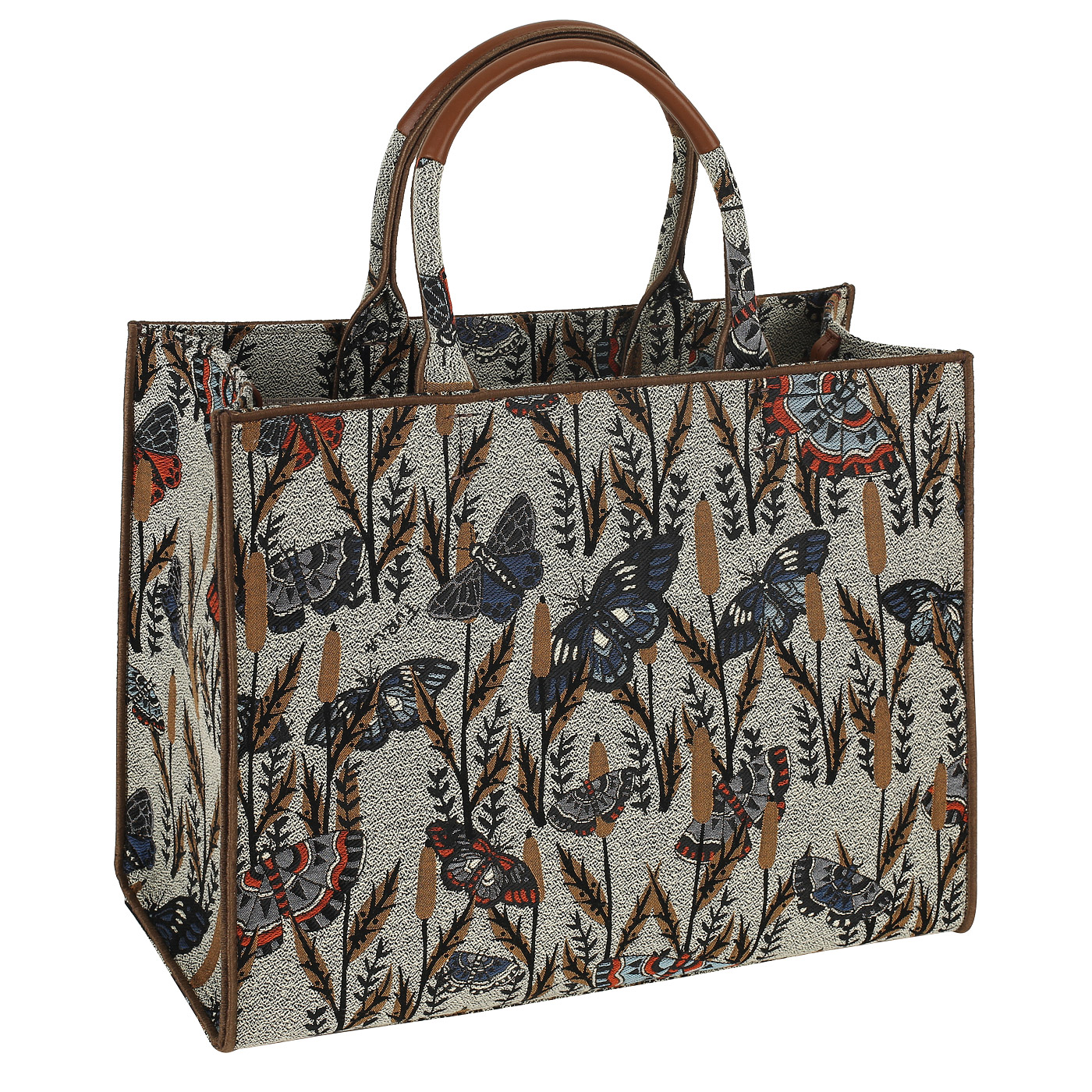Текстильная сумка с бабочками Furla Opportunity