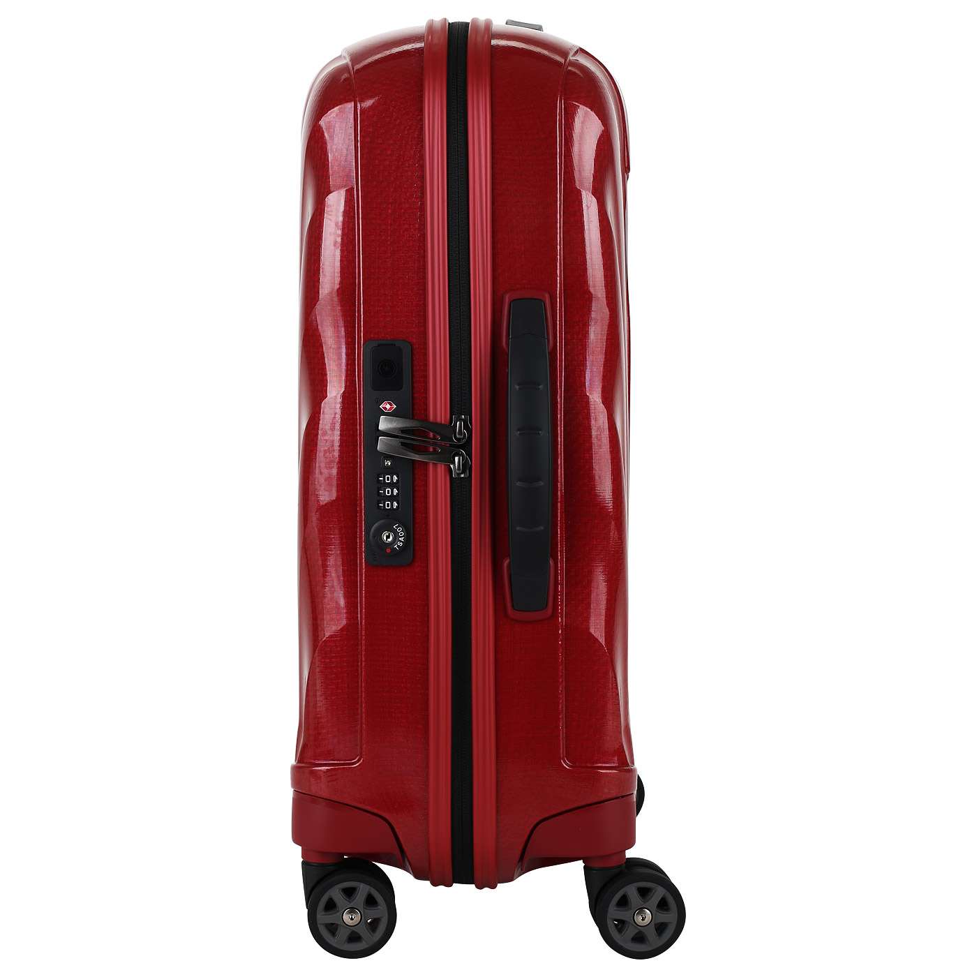 Чемодан для ручной клади из материала Curv с кодовым замком Samsonite C-Lite