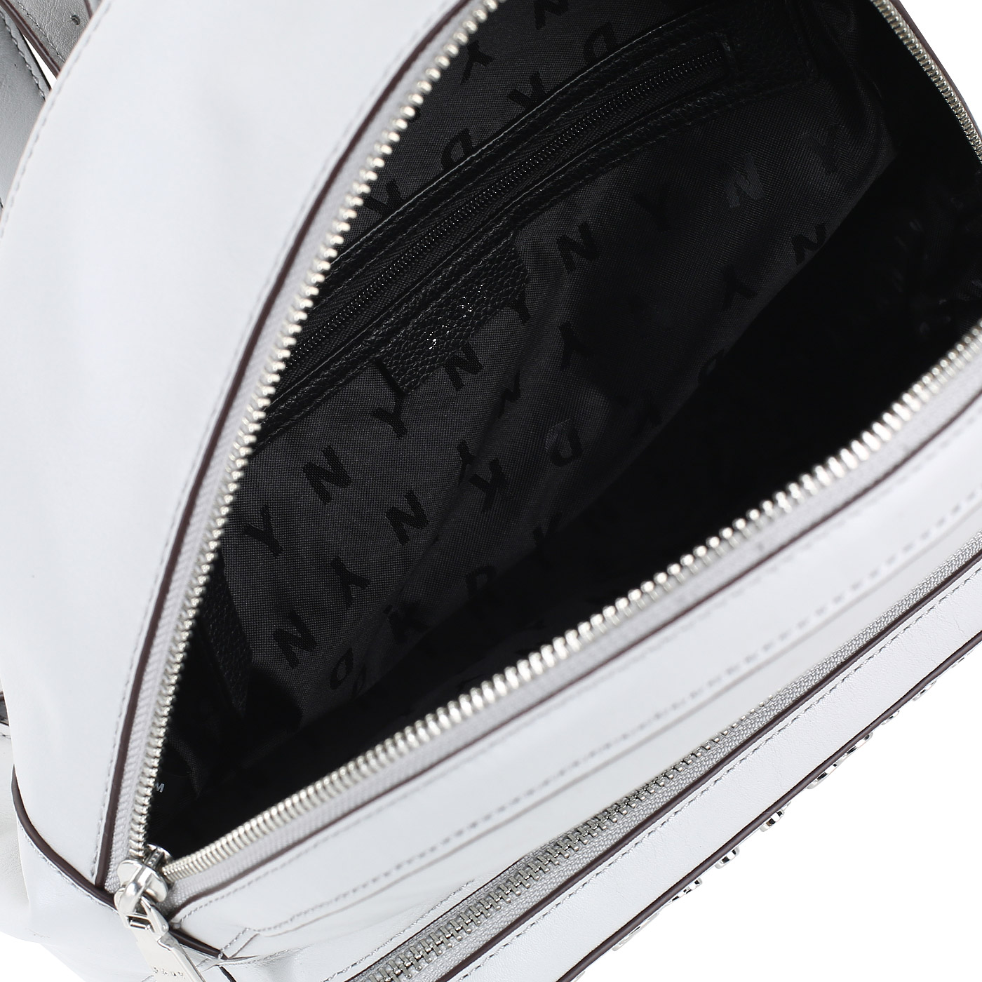 Кожаный рюкзак с клепками DKNY Bari