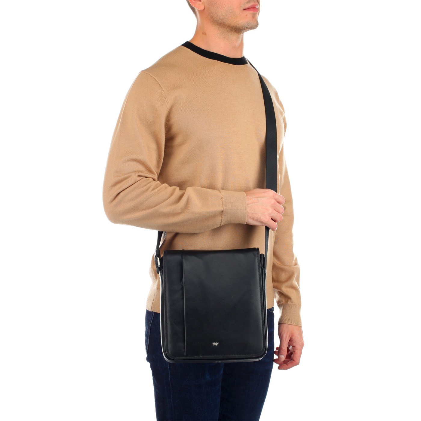 Мужская сумка-планшет из натуральной кожи Braun Buffel Golf