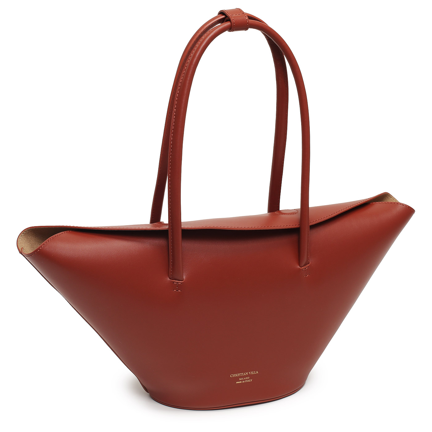 Кожаная сумка Christian Villa Hero