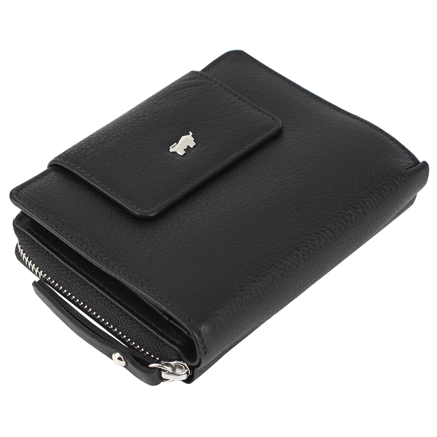 Черное кожаное портмоне Braun Buffel Miami