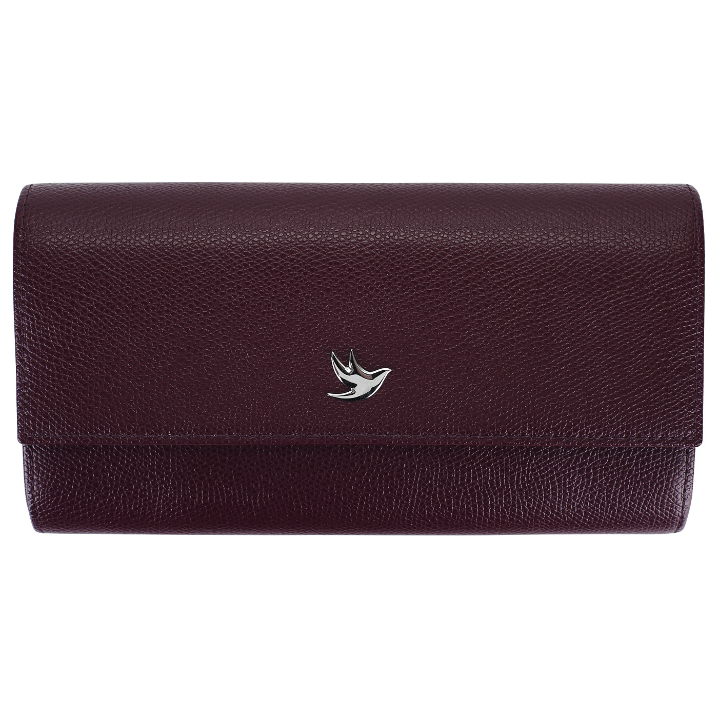 Aurelli Кожаное портмоне на кнопке