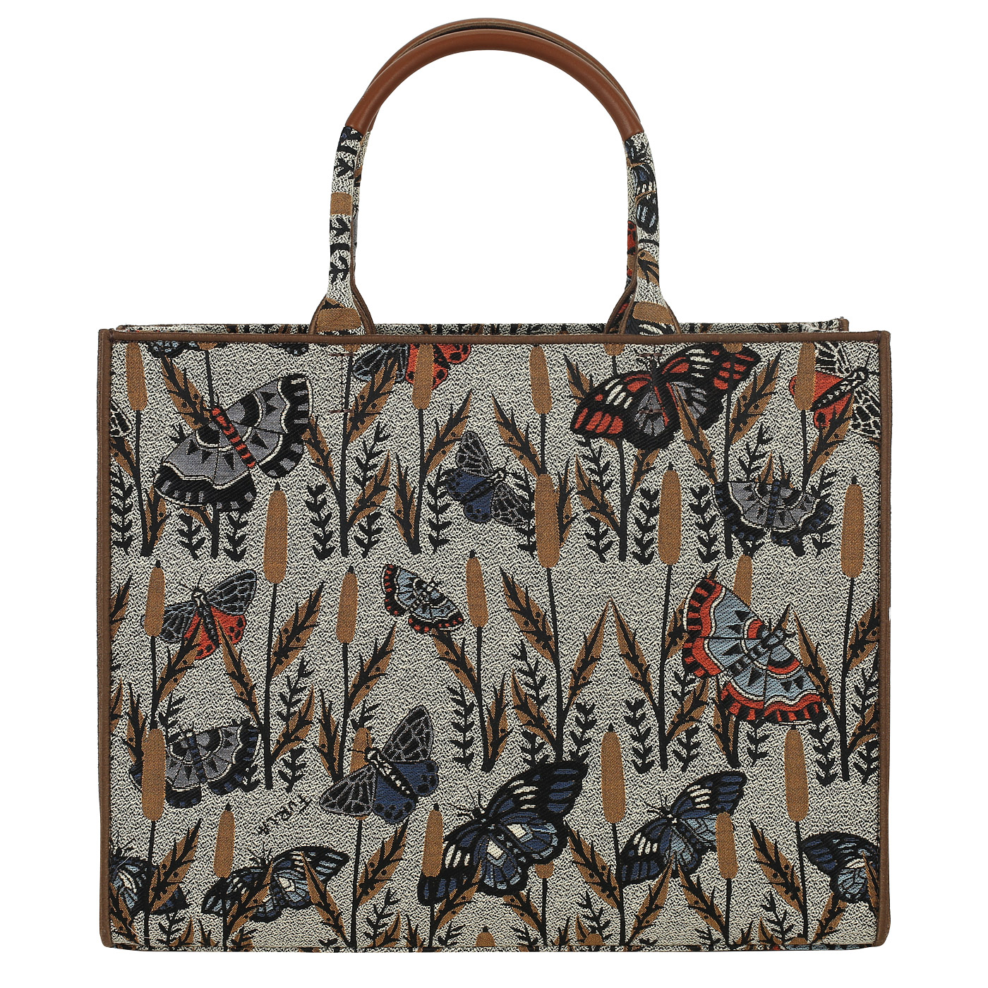 Furla Текстильная сумка с бабочками