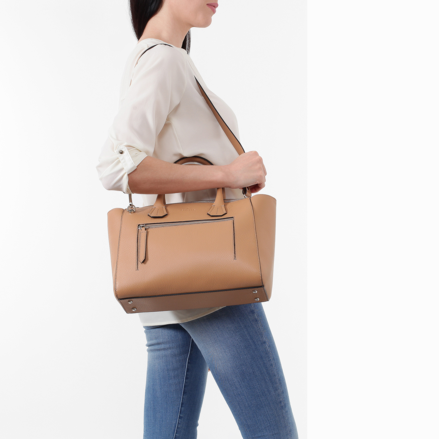 Кожаная сумка с двумя отделами Chatte Marseille