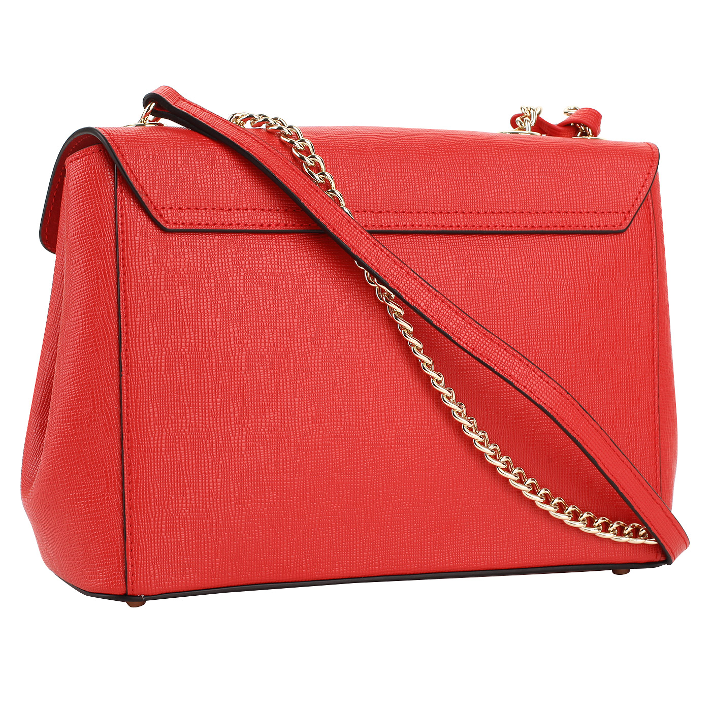 Красная сафьяновая сумочка Cromia Mina