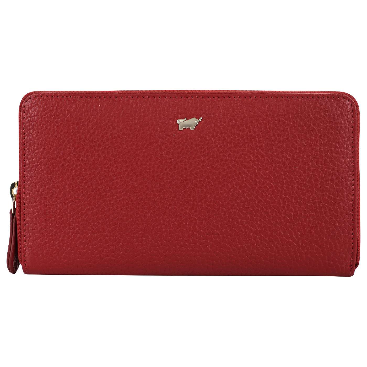 Braun Buffel Красное кожаное портмоне