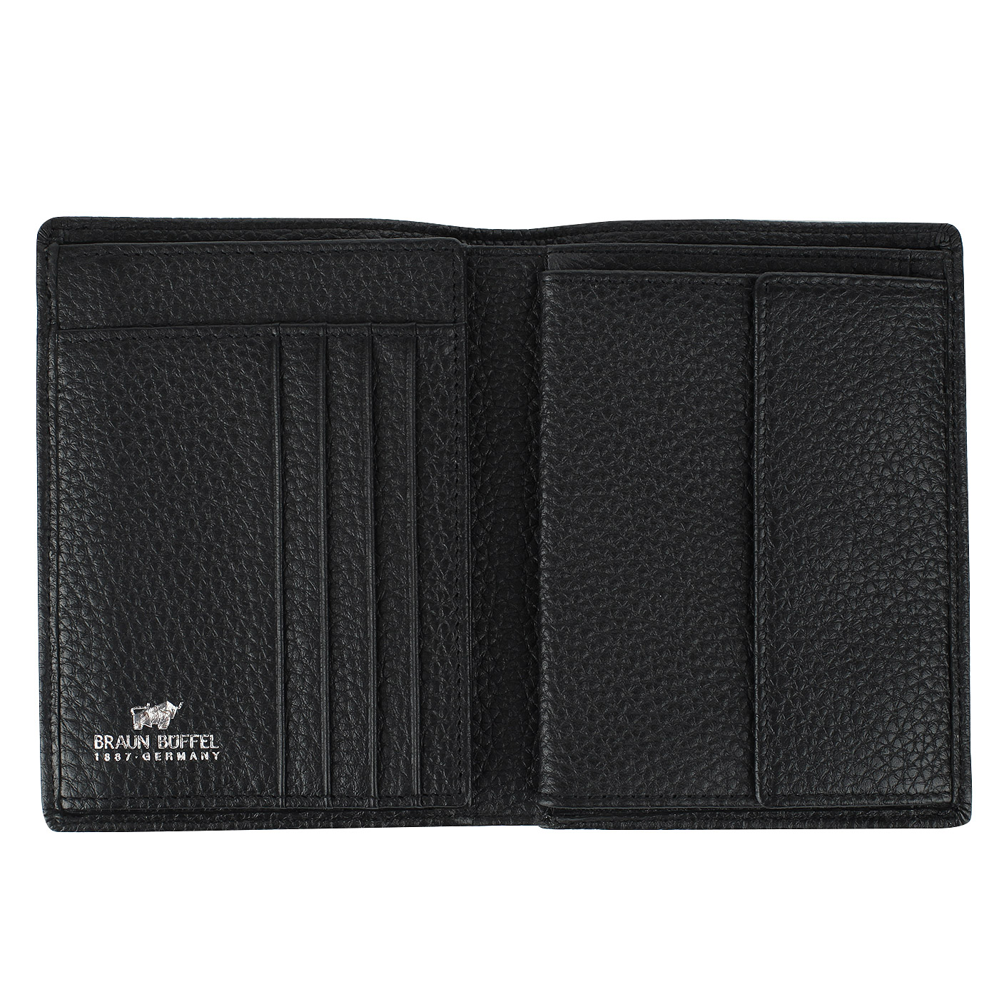 Компактное мужское портмоне из натуральной кожи Braun Buffel Turin