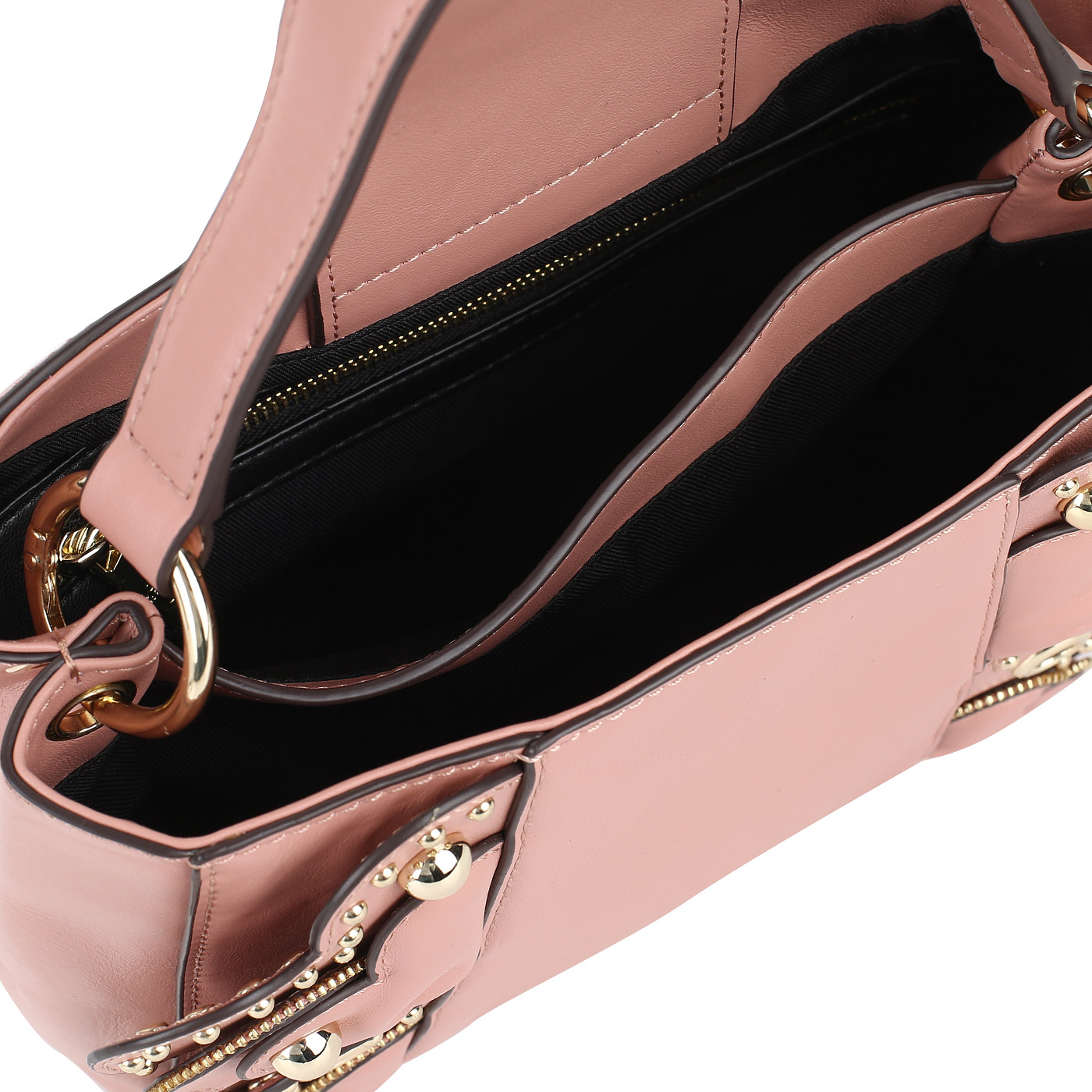 Женская сумочка из натуральной кожи Love Moschino Heart Rouge