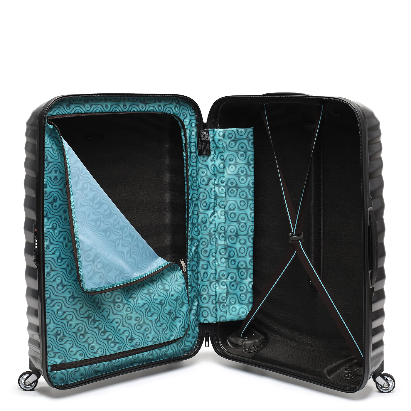 Вместительный чемодан из легкого пластика Samsonite Lite-Shock