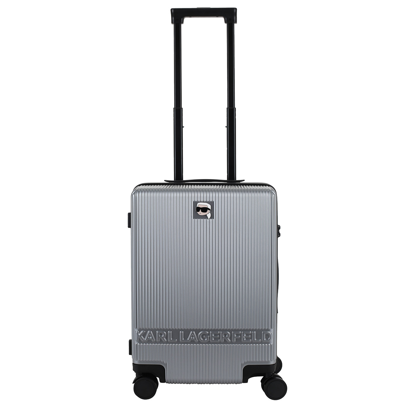 Чемодан маленький S из поликарбоната Karl Lagerfeld Ikonik 2.0