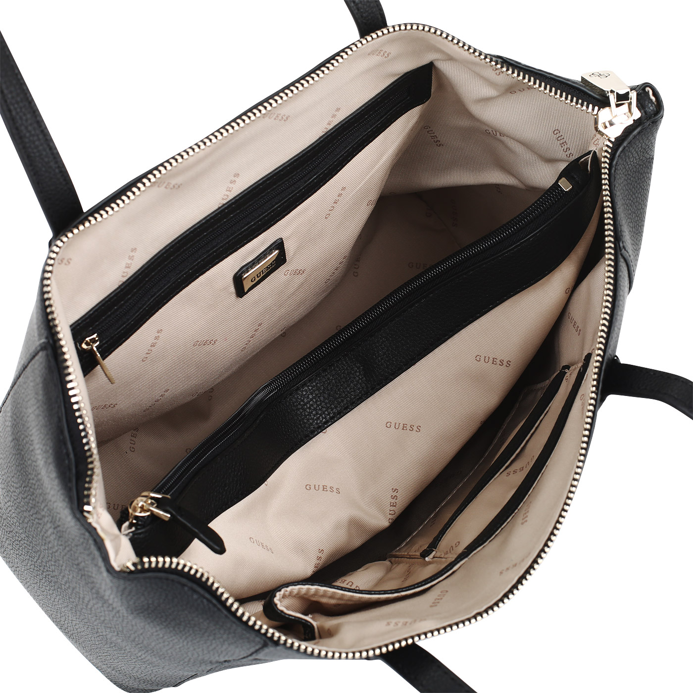 Сумка-трапеция на молнии Guess Alma