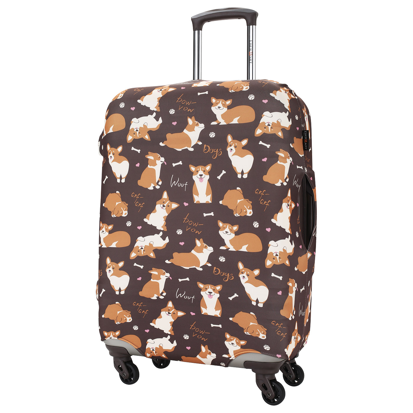 Eberhart Чехол для чемодана с принтом