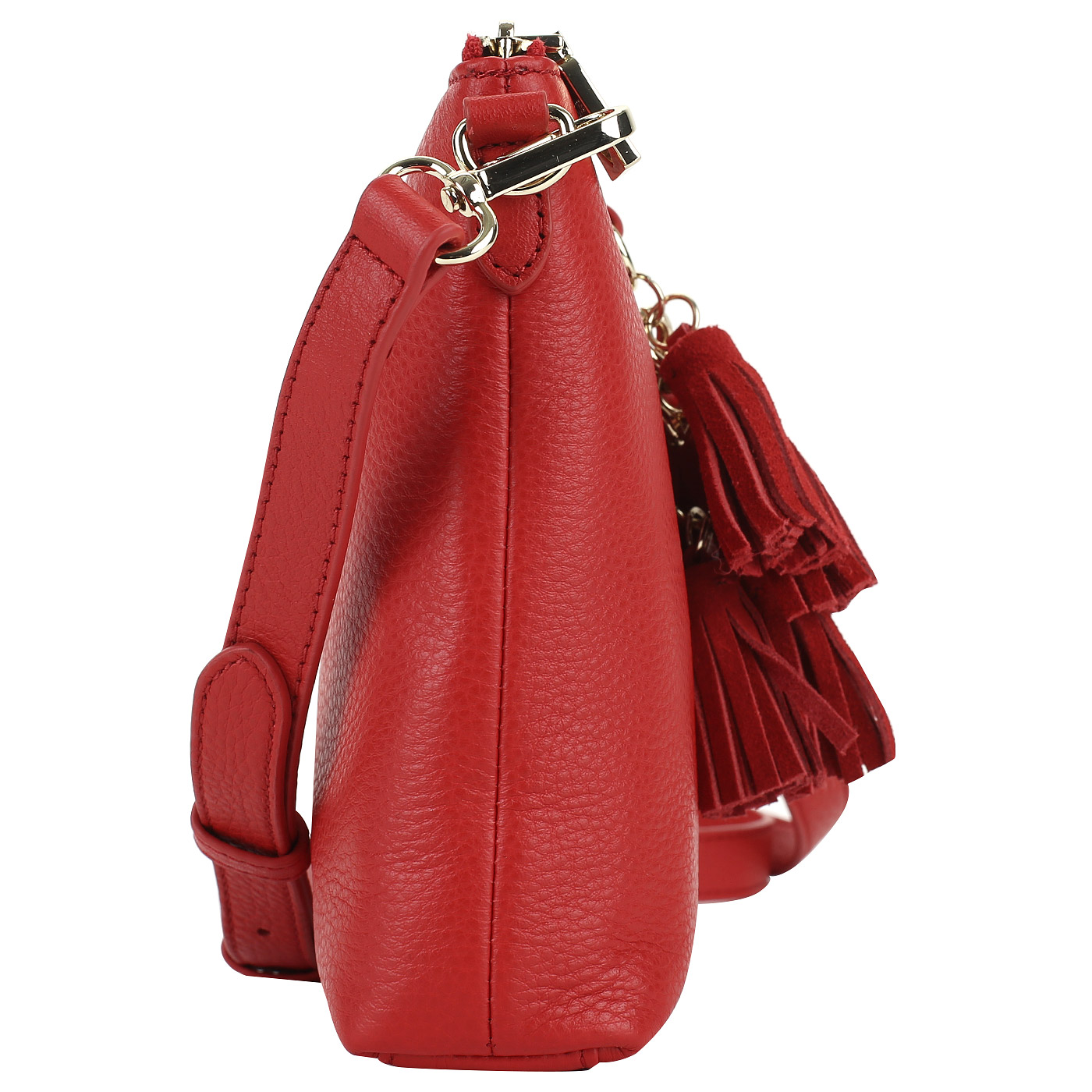 Мягкая сумочка через плечо Love Moschino Chain  and  small tassel