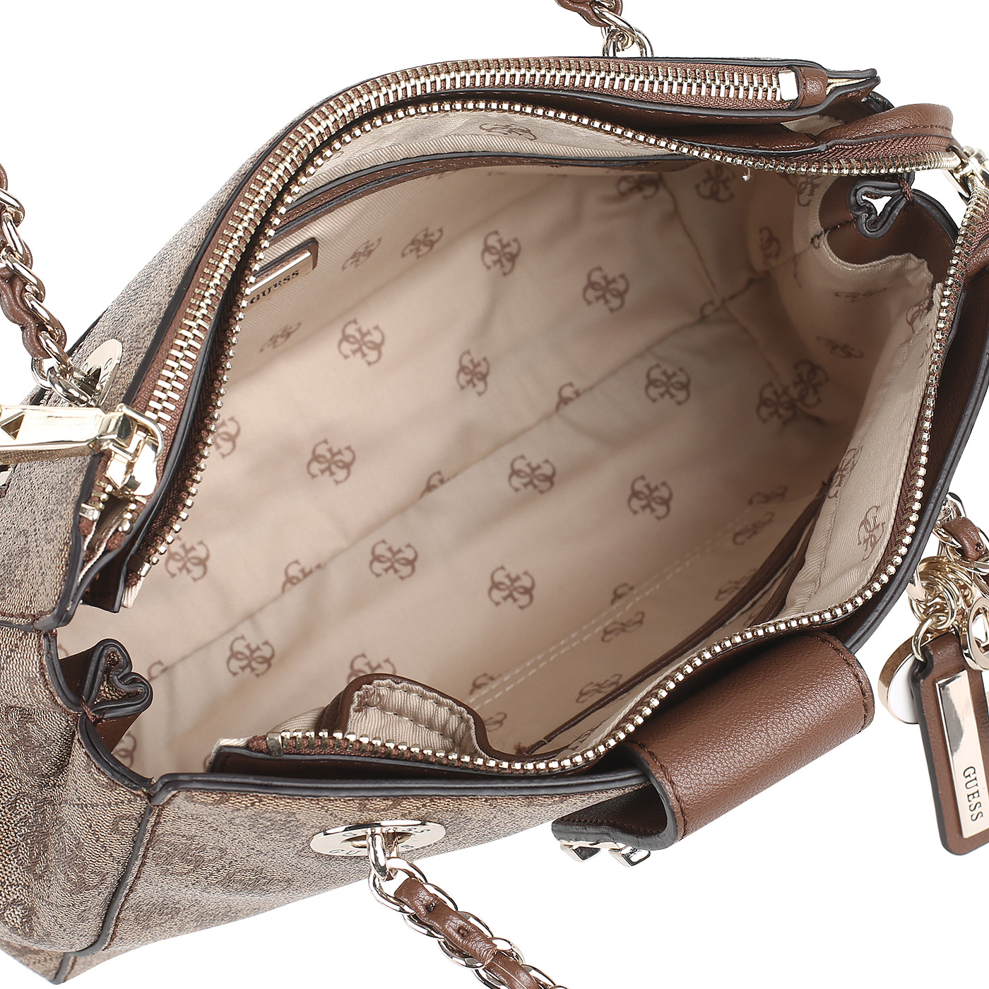 Сумка с брелоком Guess Logo City