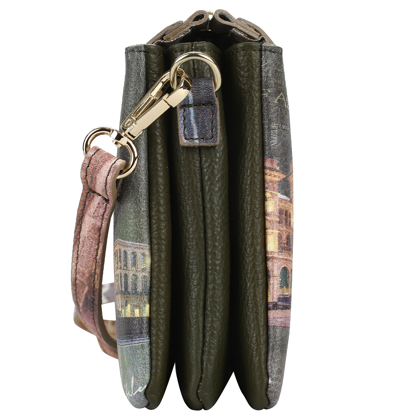 Сумочка с тремя отделами Acquanegra Milan